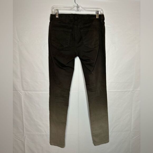 Ann Taylor Loft Modern Skinny jeans denim ombré brown dark to light unique - Picture 7 of 7